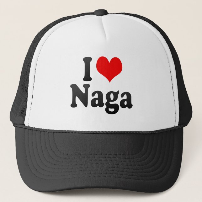 Casquette J'aime le Naga, Philippines (Devant)