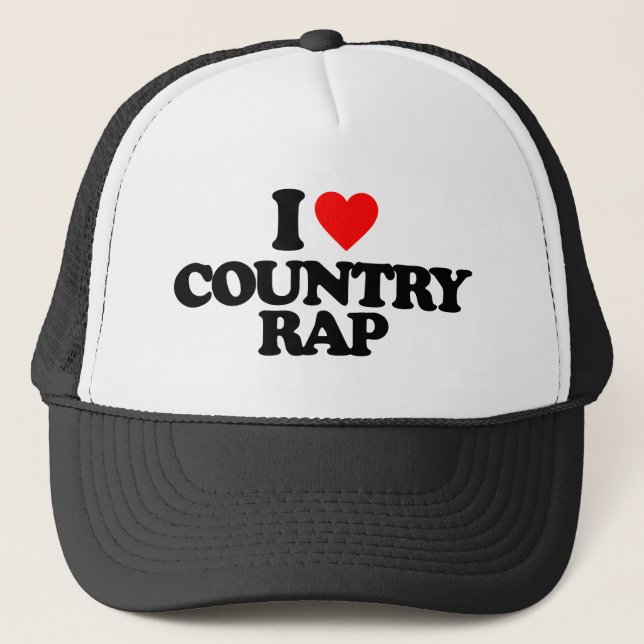 CASQUETTE J'AIME LE PAYS RAP (Devant)