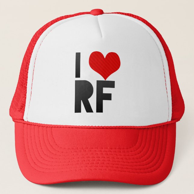 Casquette J'aime le rf (Devant)