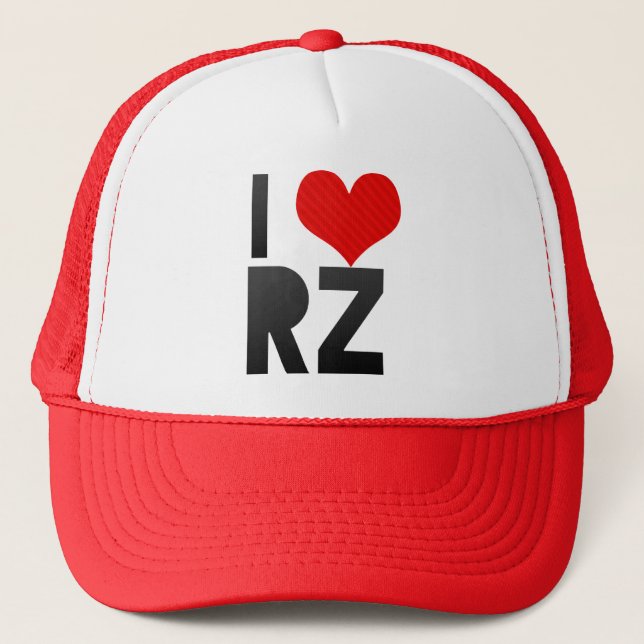 Casquette J'aime le RZ (Devant)