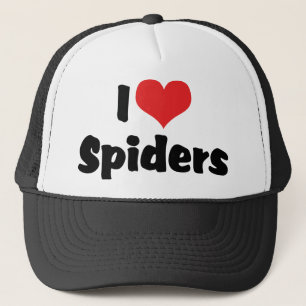 Casquette J'aime les araignées cardiaques
