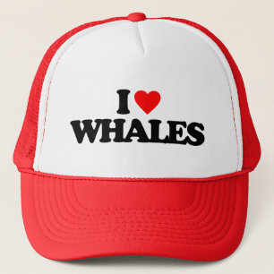CASQUETTE J'AIME LES BALEINES