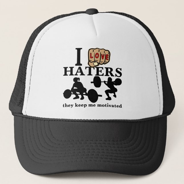 Casquette J'Aime Les Détenteurs Ils Me Rendent Motivé (Devant)