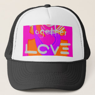 Casquette J'Aime Les Etats-Unis : Plus Forts Ensemble