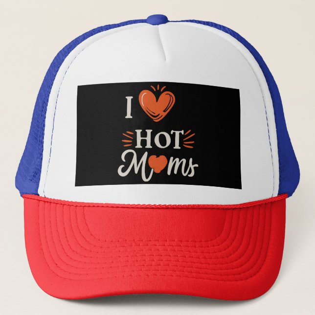 Casquette J'Aime Les FEMMES CHAUDES Je Coeur Les FEMMES CHAU (Devant)