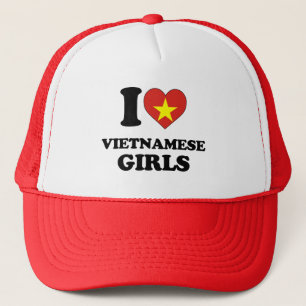 Casquette J'aime les filles vietnamiennes