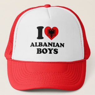 Casquette J'aime les garçons albanais