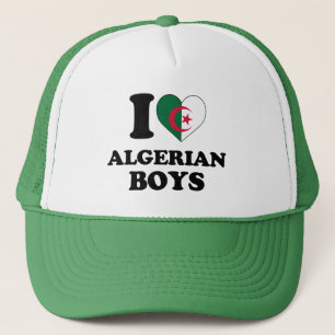 Casquette J'aime les garçons algériens
