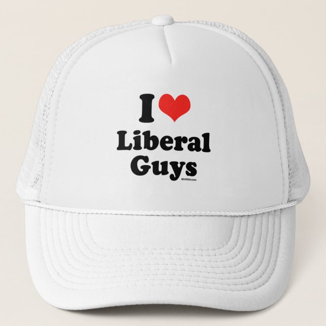 CASQUETTE J'AIME LES GARS LIBÉRAUX (Devant)
