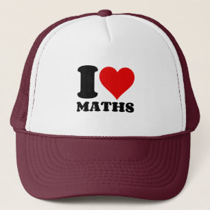 CASQUETTE J'AIME LES MATHS