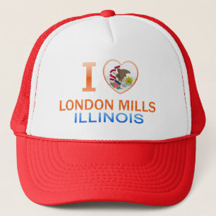 Casquette J'aime les moulins de Londres, IL