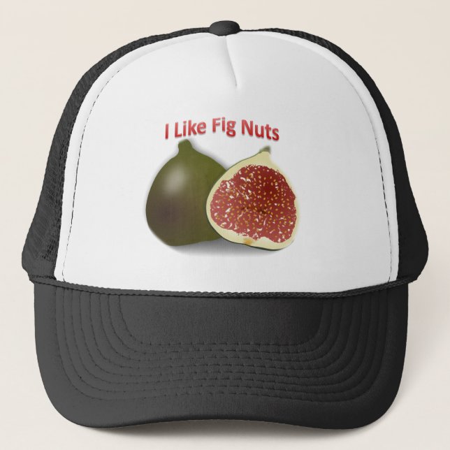 Casquette J'aime les noix de Fig (Devant)
