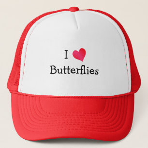 Casquette J'aime les papillons