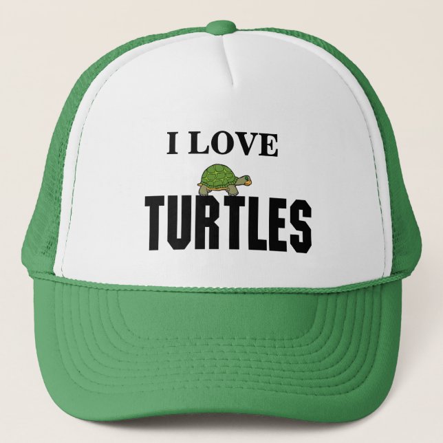 Casquette J'Aime Les Tortues (Devant)