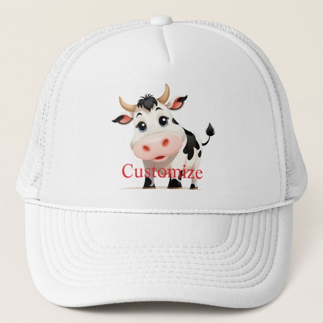 Casquette J'aime les vaches Art Thunder_Cove (Devant)