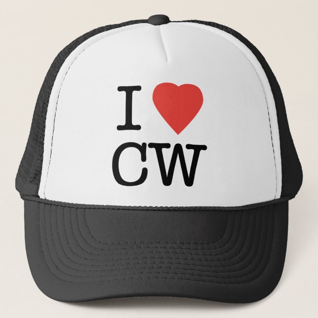 Casquette J'aime l'onde entretenue (Devant)