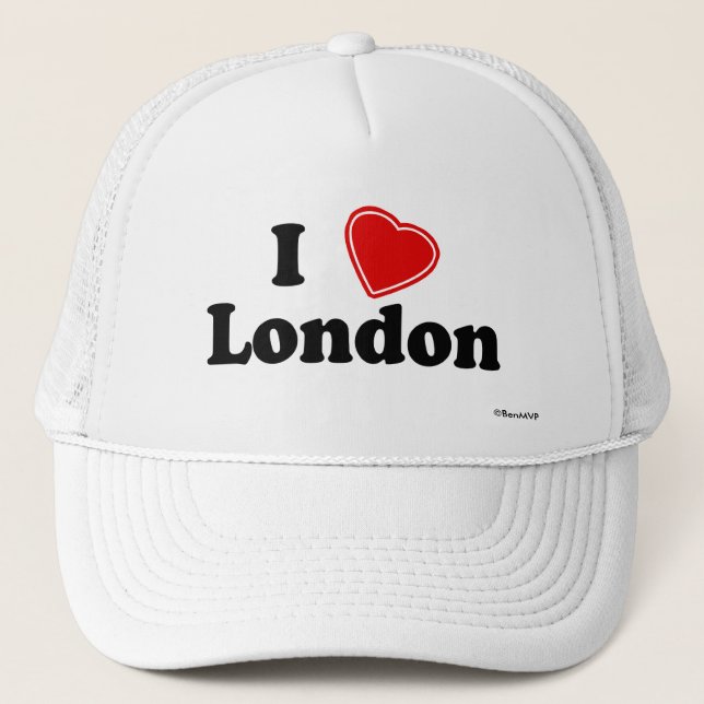 Casquette J'aime Londres (Devant)
