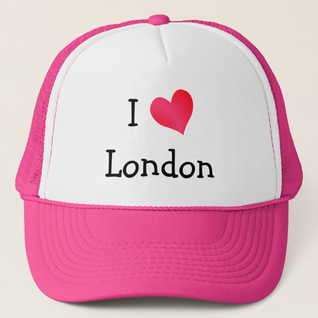 Casquette J'aime Londres (Devant)