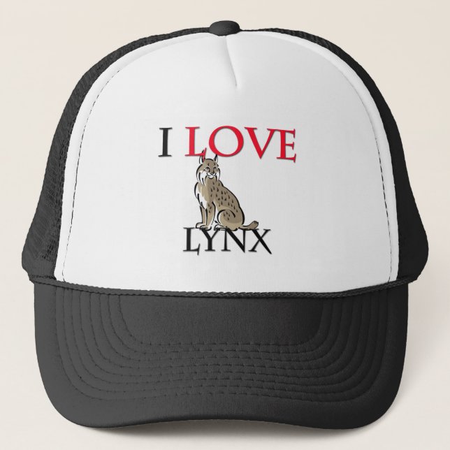 Casquette J'aime Lynx (Devant)