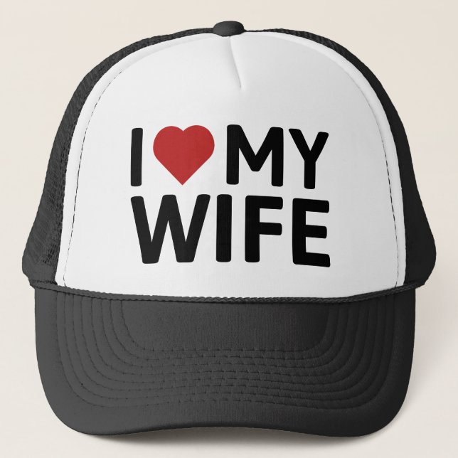 Casquette J'Aime Ma Femme (Devant)