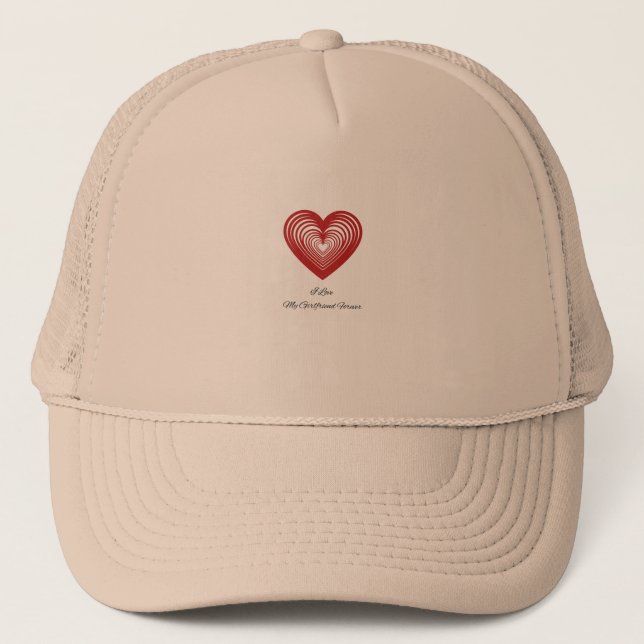 Casquette J'Aime Ma Fille Pour Toujours (Devant)