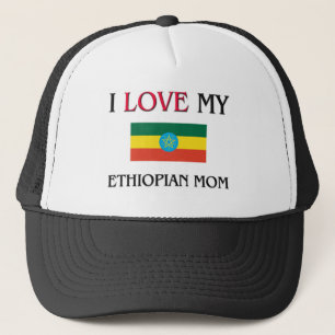Casquette J'aime ma maman éthiopienne