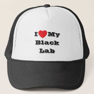 Casquette J'aime mon Black Lab