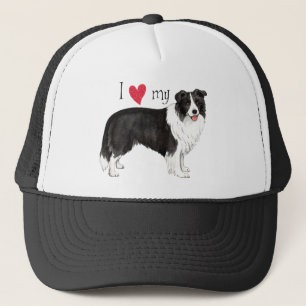Casquette J'aime mon border collie