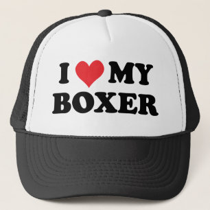 Casquette J'aime mon boxeur