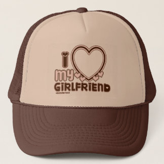 Casquette J'Aime Mon Camionneur Personnalisé Fille Chapeau