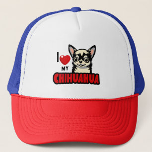 Casquette J'Aime Mon Chihuahua