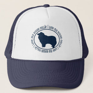 Casquette J'Aime Mon Collie Rough