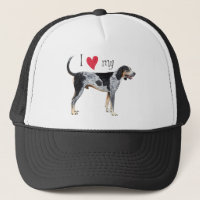 J'aime mon Coonhound de Bluetick