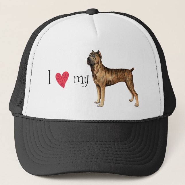 Casquette J'aime mon corso de canne (Devant)
