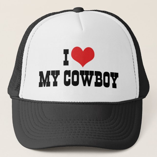 Casquette J'Aime Mon Cowboy (Devant)