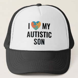 Casquette J'Aime Mon Fils Autiste