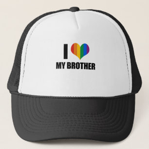 Casquette J'aime mon frère gai
