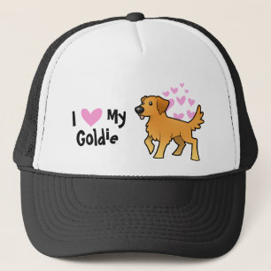 Casquette J'aime mon golden retriever