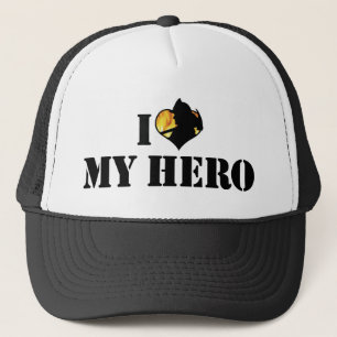 Casquette J'aime mon héros