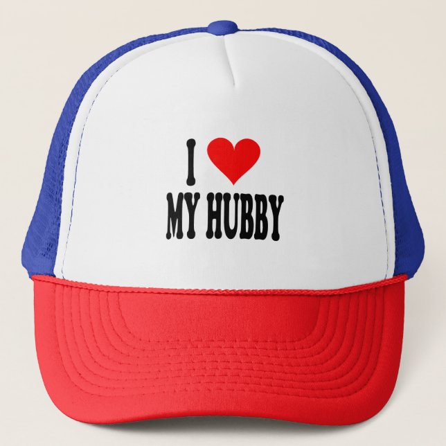CASQUETTE J'AIME MON HUBBY (Devant)