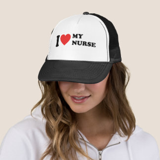 Casquette J'aime mon infirmière