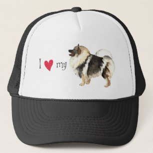 Casquette J'aime mon Keeshond