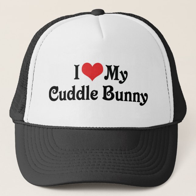 Casquette J'Aime Mon Lapin De Cuddle (Devant)