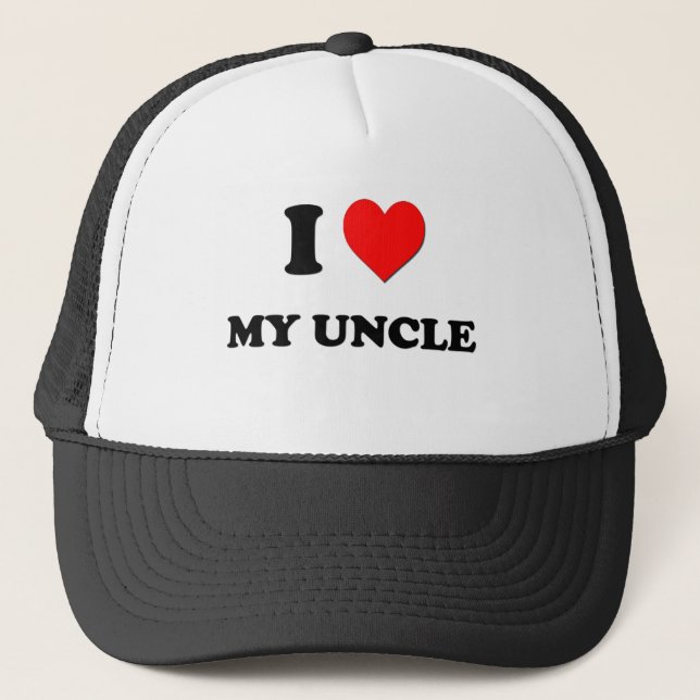 Casquette J'aime mon oncle (Devant)