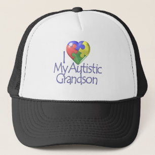 Casquette J'aime mon petit-fils autiste
