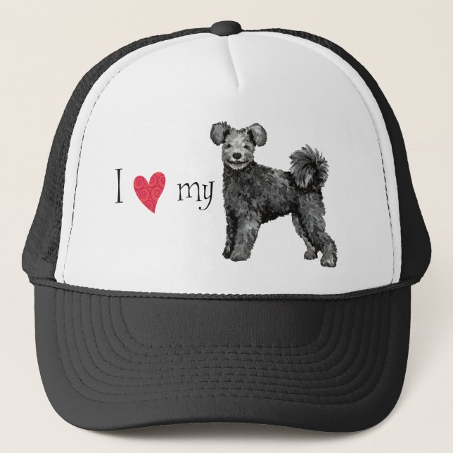 Casquette J'aime mon Pumi (Devant)