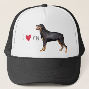 Casquette J'aime mon rottweiler