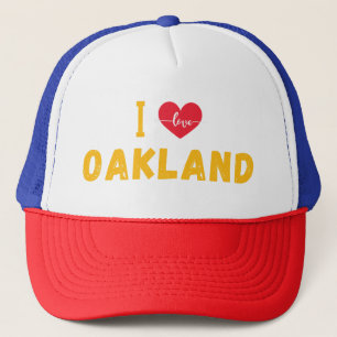 Casquette j'aime Oakland, Californie