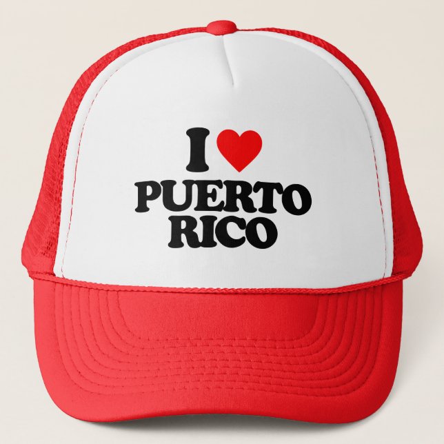 CASQUETTE J'AIME PORTO RICO (Devant)