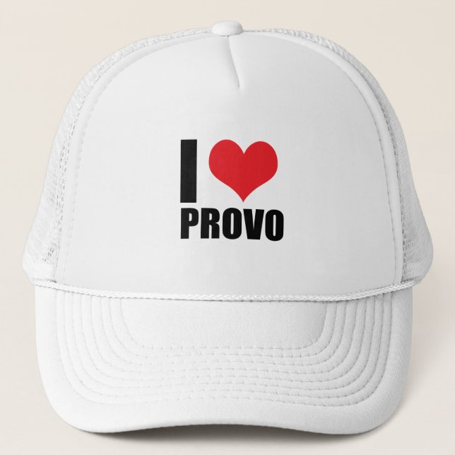 Casquette J'aime Provo (Devant)